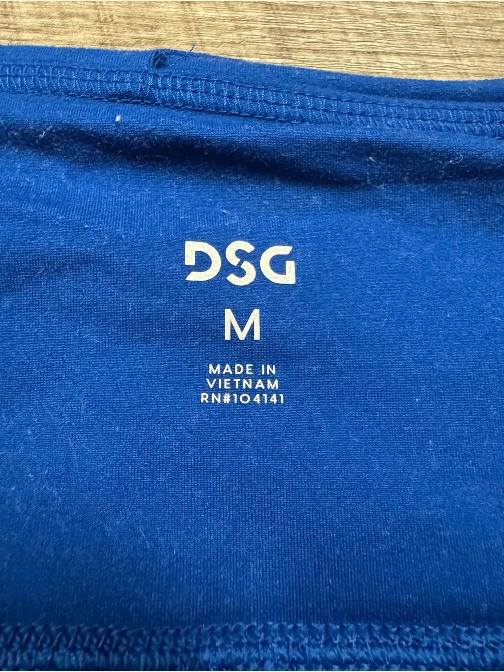 DSG Royal Blue Biker Shorts Size Medium
